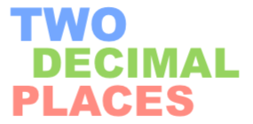 Rounding Decimal Places - Rounding numbers to 2dp